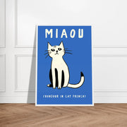 Blank Wall Print Shop Print Material Miaou Miaou