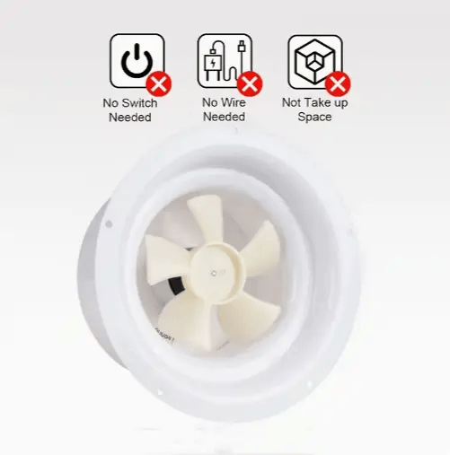 RV Solar Ventilation Fan Solar Powered Ceiling Vent with Fan – view 8
