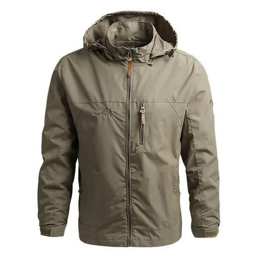 Men's Waterproof Sports Jacket — Power Bank Pocket & Cable Port | Spring & Autumn Outdoor – view 1