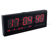 48cm Large Big Jumbo LED Wall Desk Clock Display With Calendar Temperature – view 4