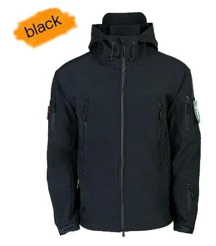 Men's Tactical Softshell Jacket — Waterproof Windproof Fleece Lined | Outdoor & Hiking – view 9