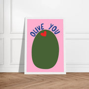 Blank Wall Print Shop Print Material Olive You Olive You