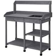 Yaheetech Garden Potting Bench with Basin Garden Work Bench Station Garden Potting Bench with Basin Garden Work Bench Station