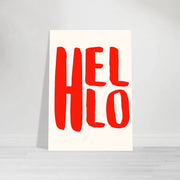 Blank Wall Print Shop Print Material Hello Hello