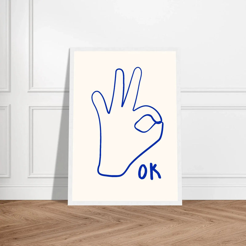 Blank Wall Print Shop Print Material OK OK