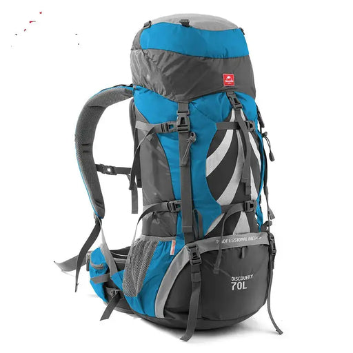 70L Waterproof Hiking Backpack - Large Capacity Outdoor Rucksack with Rain Cover | Mountaineering Pack – view 2