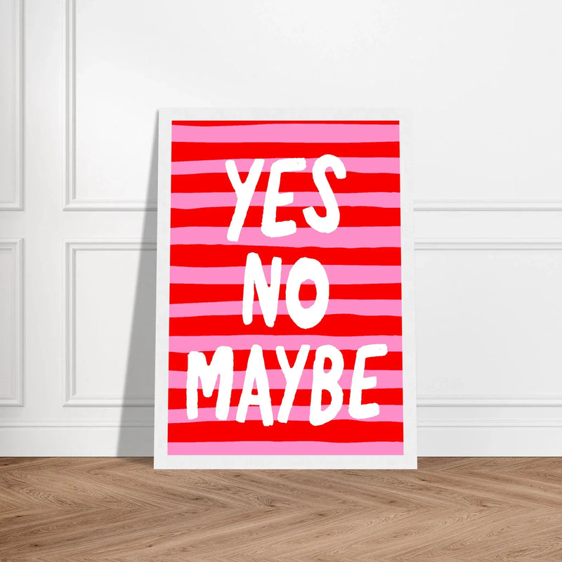 Blank Wall Print Shop Print Material Yes No Maybe Yes No Maybe