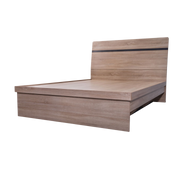 'Byron' Light Oak Bed frame with Storage King by sue-e furniture