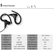 9eight5 Phone/Tablet Accessories Earphones (White) Earphones (White)