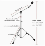 salelink.co.nz Unbranded Cymbal Stand 62x13x12cm Cymbal Stand 62x13x12cm | Action Outdoors NZ