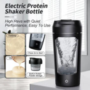 China Dropship Blends Electric Portable Whey Protein Shaker Bottle For Smooth Blends Electric Portable Whey Protein Shaker Bottle