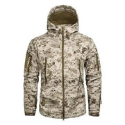 Mead's Supply & Equipment Outfitters limited Digital Camo Waterproof Mountaineering Jacket Windproof Breathable Unisex Digital Camo Waterproof Mountaineering Jacket