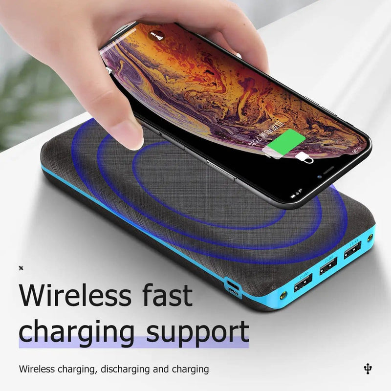 Solar Power Bank 3 USB — 10W Fast Charge 10000 & 20000mAh | Outdoor – view 3