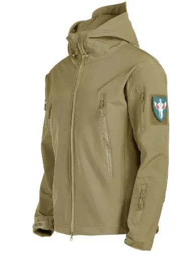 Men's Tactical Softshell Jacket — Waterproof Windproof Fleece Lined | Outdoor & Hiking – view 3