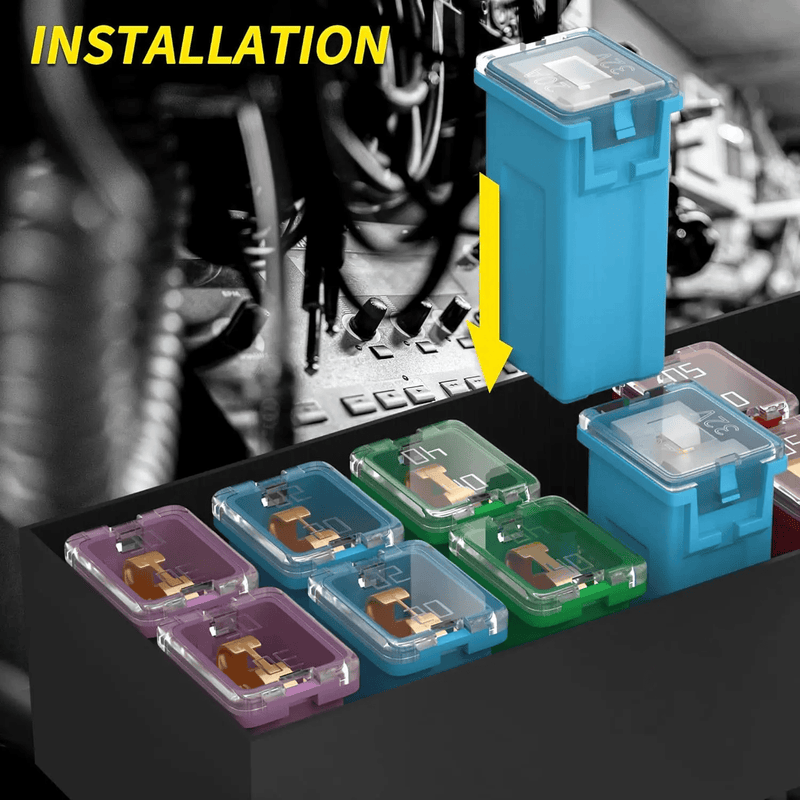 salelink.co.nz Unbranded Car Fuse Combo Kit with Plastic Box Car Fuse Combo Kit with Plastic Box | Action Outdoors NZ