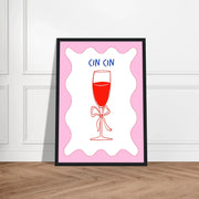 Blank Wall Print Shop Print Material Cin Cin Cin Cin
