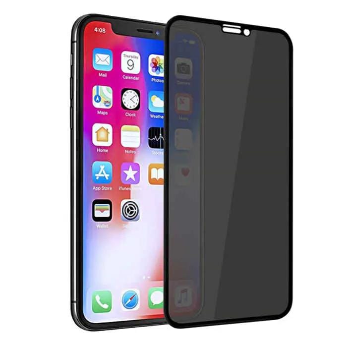 iPhone XR/ iPhone 11 Privacy Anti Peep Spy Tempered Glass Screen Protector – view 1