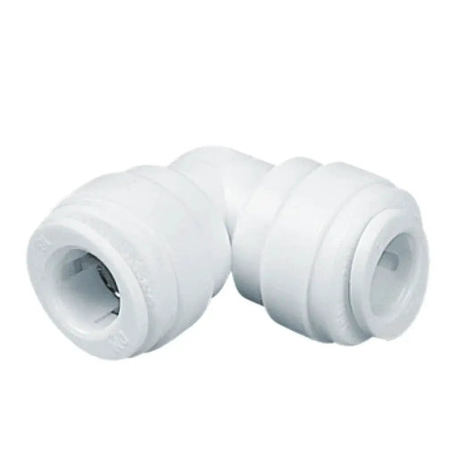 DMfit Elbow Union Connector - 90 Degree Push Fit Joiner - For Water Filter Tubing