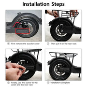 Habicare HBC Electric Scooter Rear Luggage Rack Electric Scooter Rear Luggage Rack