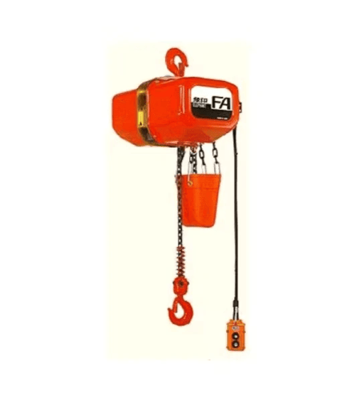 Elephant Electric Chain Hoist 1.0 Ton 3 Phase 400V With 6m Lift For Workshops And Light Industrial Use
