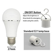 Habicare SS Emergency Light Bulb – Cool White, 1500mAh, 7W Emergency Light Bulb – Cool White, 1500mAh, 7W