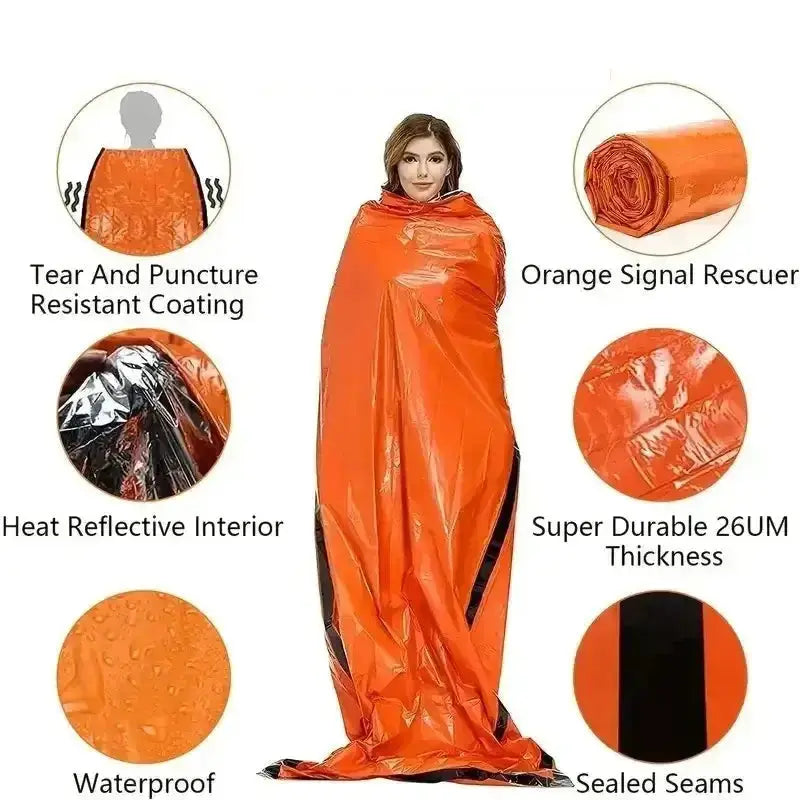 Habicare SS Emergency Sleeping Bag Habicare Survival Emergency Sleeping Bag Kit