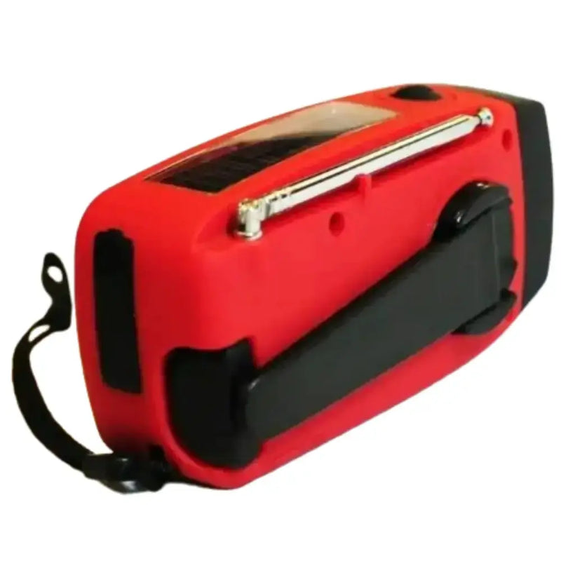 Emergency Solar Hand Crank Radio with Flashlight & Power Bank – view 5