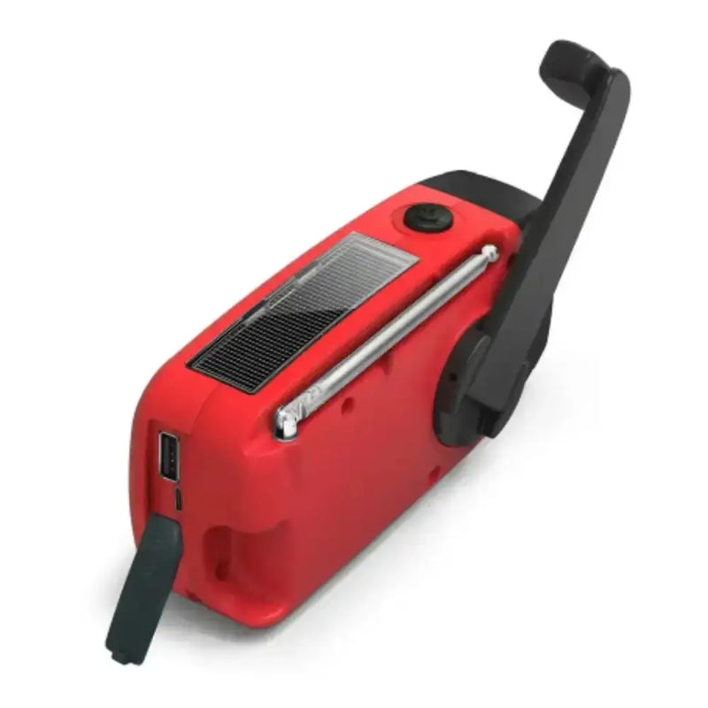 Emergency Solar Hand Crank Radio with Flashlight & Power Bank – view 6