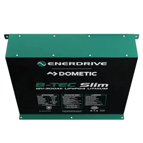 Enerdrive B TEC Slim Case LiFePO4 Battery 12V 300A Deep Cycle Power Solution for Heavy Duty Applications – view 2