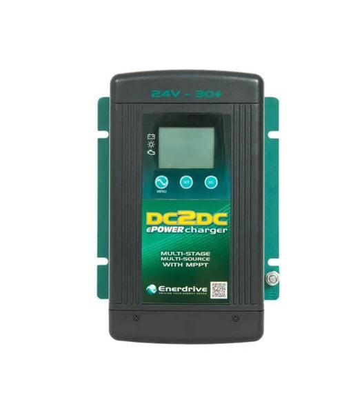 Enerdrive DC 2 DC 30A Charger MPPT 24V Dual Input For Marine RV Off Grid Lithium Systems