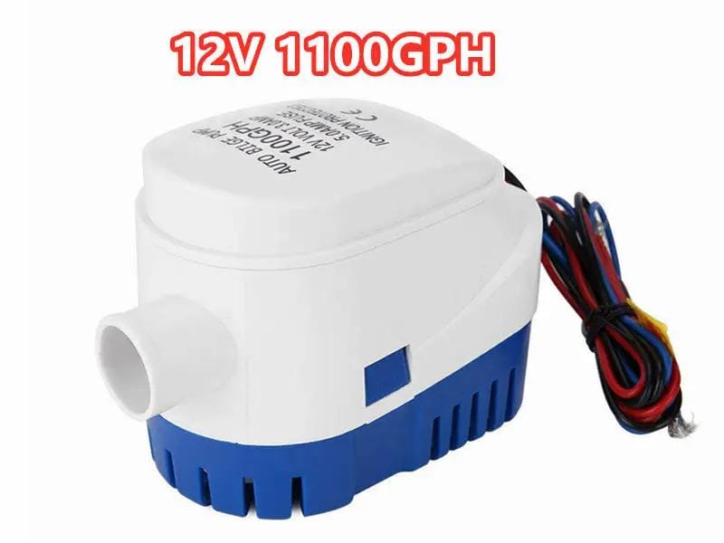 12V Bilge Pump Boat Automatic 1100GPH Submersible – view 6
