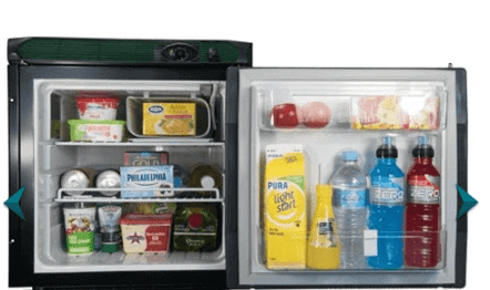 Engel Upright Fridge Freezer 57L Dual Voltage Turbofan Compact For Campervans And Yachts – view 1