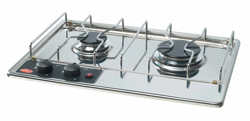 Premium Flush Mount 2 Burner Hob ENO Gascogne Marine Built In Stainless Stove For Galley