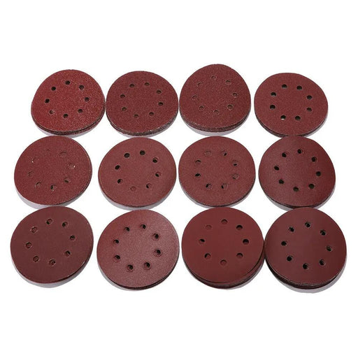 160PCS Sanding Discs 40-800 Grit Pads 125mm Hook&Loop 8 Hole Orbital Sandpaper – view 1