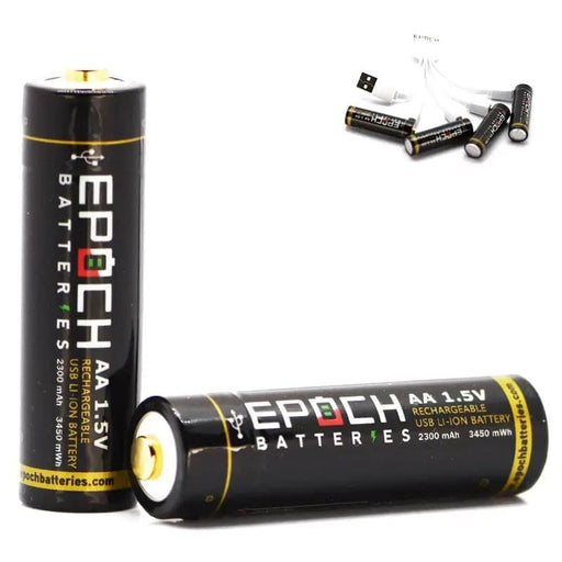 Epoch AA 1.5V 2300mAh USB Protected Li-ion Battery - 4 Pack – view 1