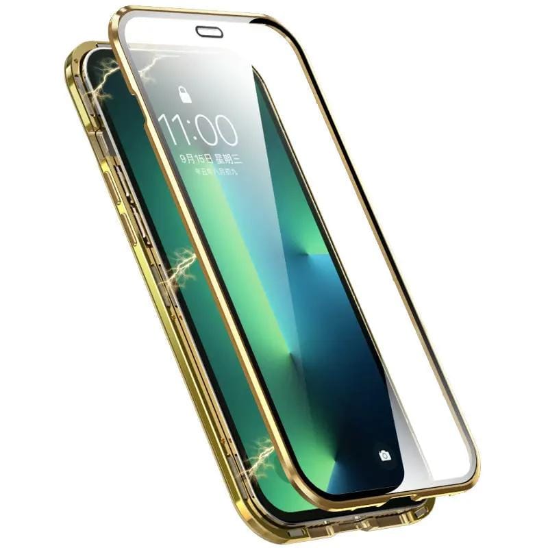 salelink.co.nz Unbranded iPhone 13 Pro Case iPhone 13 Pro Magnetic Glass Case With Screen Protector
