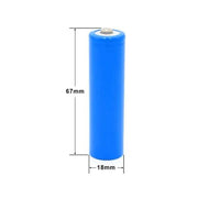 18650 2000mAh 3.7V Rechargeable 18650 Li-ion Battery – view 3