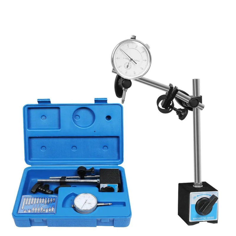 Dial Indicator Gauge Magnetic Base 0-10mm 60KG 22 Indicator Point Set – view 1