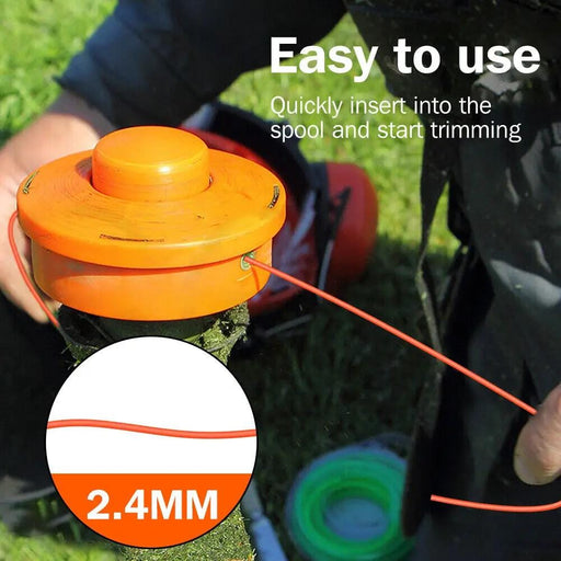 2.4mmx100M Trimmer Line Whipper Snipper String Cord Brushcutter – view 2