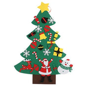 salelink.co.nz Unbranded DIY Felt Christmas Tree Set DIY Felt Christmas Tree Set (PR5126 (4)) | Action Outdoors NZ