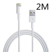 2M USB Charging Cable Compatible with iPhone iPad – view 2