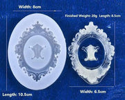 3D Castle and Frame Moulds Silicone Resin Moulds, Making Home Table Decoration – view 2