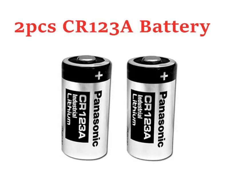 salelink.co.nz Unbranded 2PCS CR123A Battery Panasonic CR123A Battery 2 Pack 3V Non Rechargeable