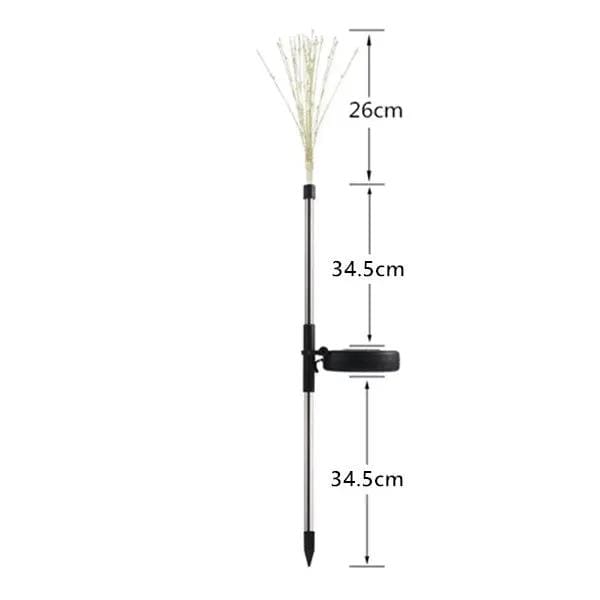 2 Pack Solar LED Firework Garden Light Waterproof LED Outdoor – view 4