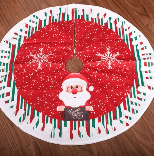 salelink.co.nz Unbranded Christmas Tree Skirt 80x80cm Christmas Tree Skirt 80x80cm | Action Outdoors NZ