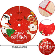 salelink.co.nz Unbranded Christmas Tree Skirt 90x90cm (TT706(1)) Christmas Tree Skirt 90x90cm (TT706(1)) | Action Outdoors NZ