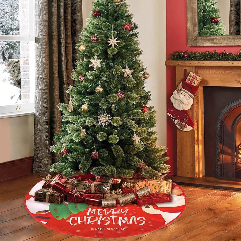 salelink.co.nz Unbranded Christmas Tree Skirt 90x90cm (TT706(1)) Christmas Tree Skirt 90x90cm (TT706(1)) | Action Outdoors NZ