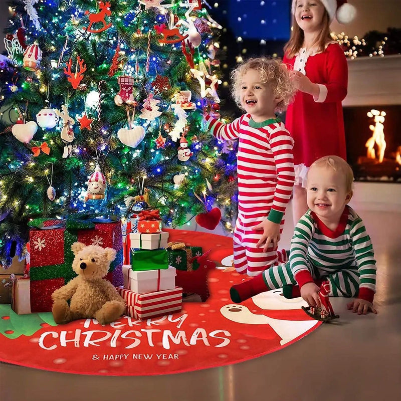 salelink.co.nz Unbranded Christmas Tree Skirt 90x90cm (TT706(1)) Christmas Tree Skirt 90x90cm (TT706(1)) | Action Outdoors NZ