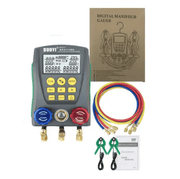salelink.co.nz Unbranded Digital Manifold Air Pressure Gauge Set Digital Manifold Air Pressure Gauge Set | Action Outdoors NZ
