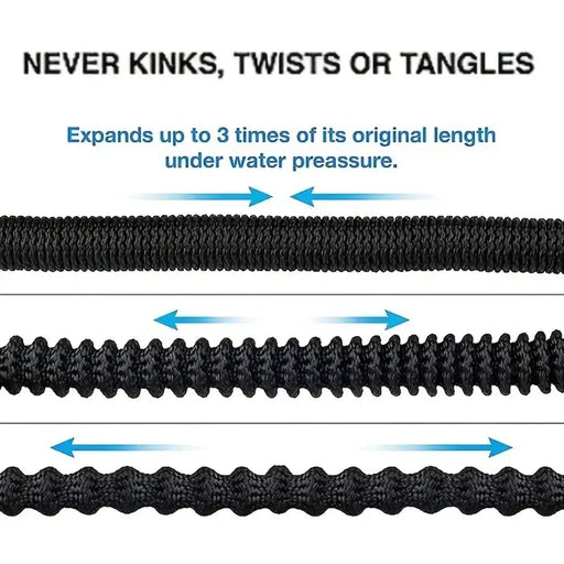 Expandable High-Pressure Garden Water Hose with 3/4" Bimetallic Joint (different sizes available) – view 2